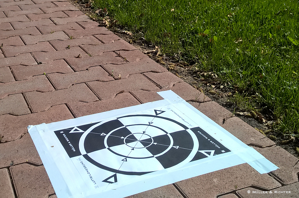 Müller & Richter Luftbildpassmarke